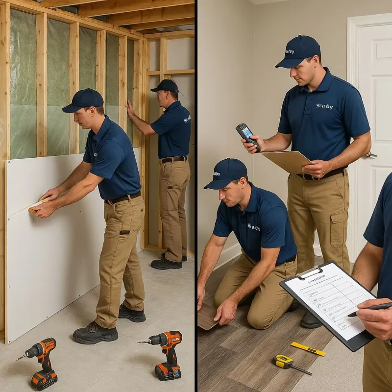 Repairs and Reconstruction process in Willowbrook, CA